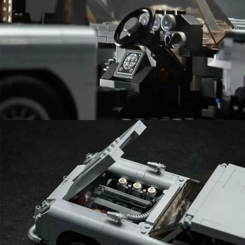 1439PCS Film Tecnico 007 James Bond DB5 Auto Classiche Building Blocks Mattoni Veicolo Giocattoli Regali Di Compleanno Per Il Capretto Ragazzo