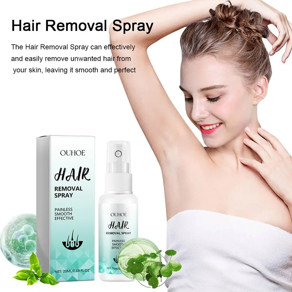 Fast Hair Removal Spray Painless Inhibitor Arm Armpit Leg Permanent Depilatory For Men Women Repair Care