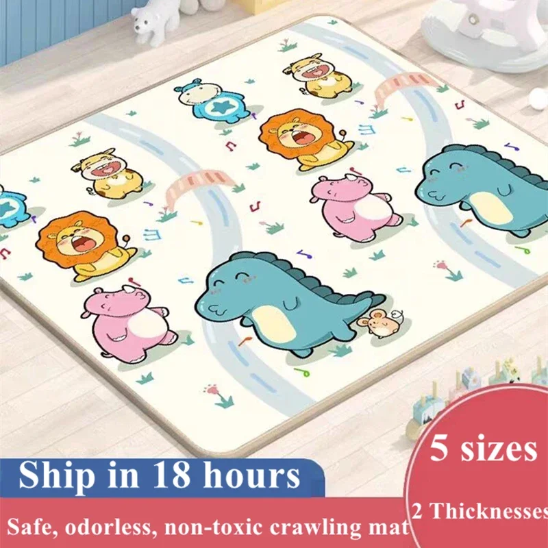 

200x180cm Children's Safety Mat Rugs Non-toxic High-quality Tasteless Baby Activity Gym Baby Crawling Play Mats Carpet Baby Game