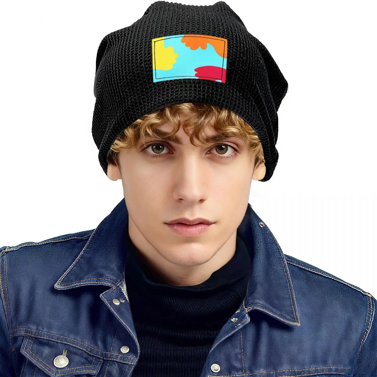 Doey Doughman Horror Pianosaurus Beanies Caps Fleece-Lined Bonnet Hat Warm Fashion Autumn Winter Outdoor Skullies Hats