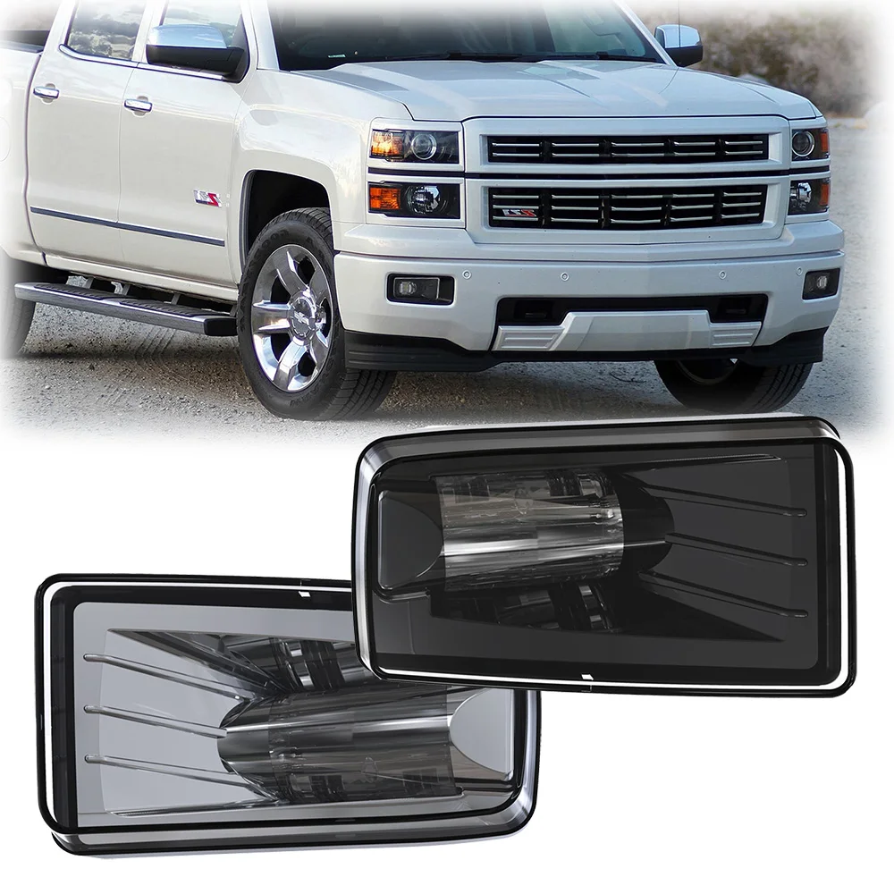 

LED Fog Lamp For GMC Yukon XL 2500 2010-2020 Front Bumper Light Assembly 15910024,15938289,25883245,15200075,15910025,15938290