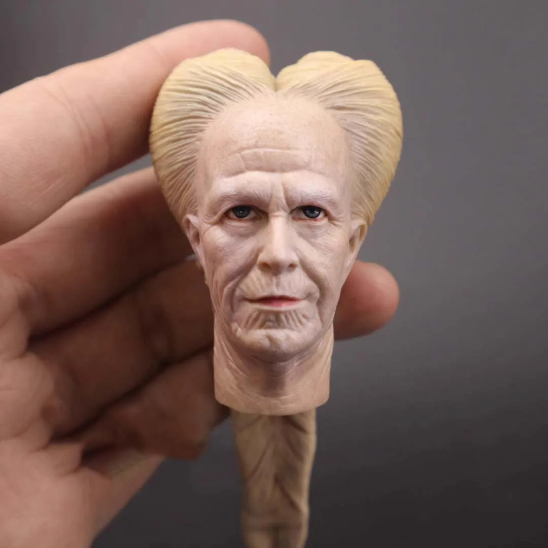 1/6 Scale Villainous Actor Head Sculpt Americans Handsome Boy Head Played Model for 12in Action Figure Body Accessory Toy
