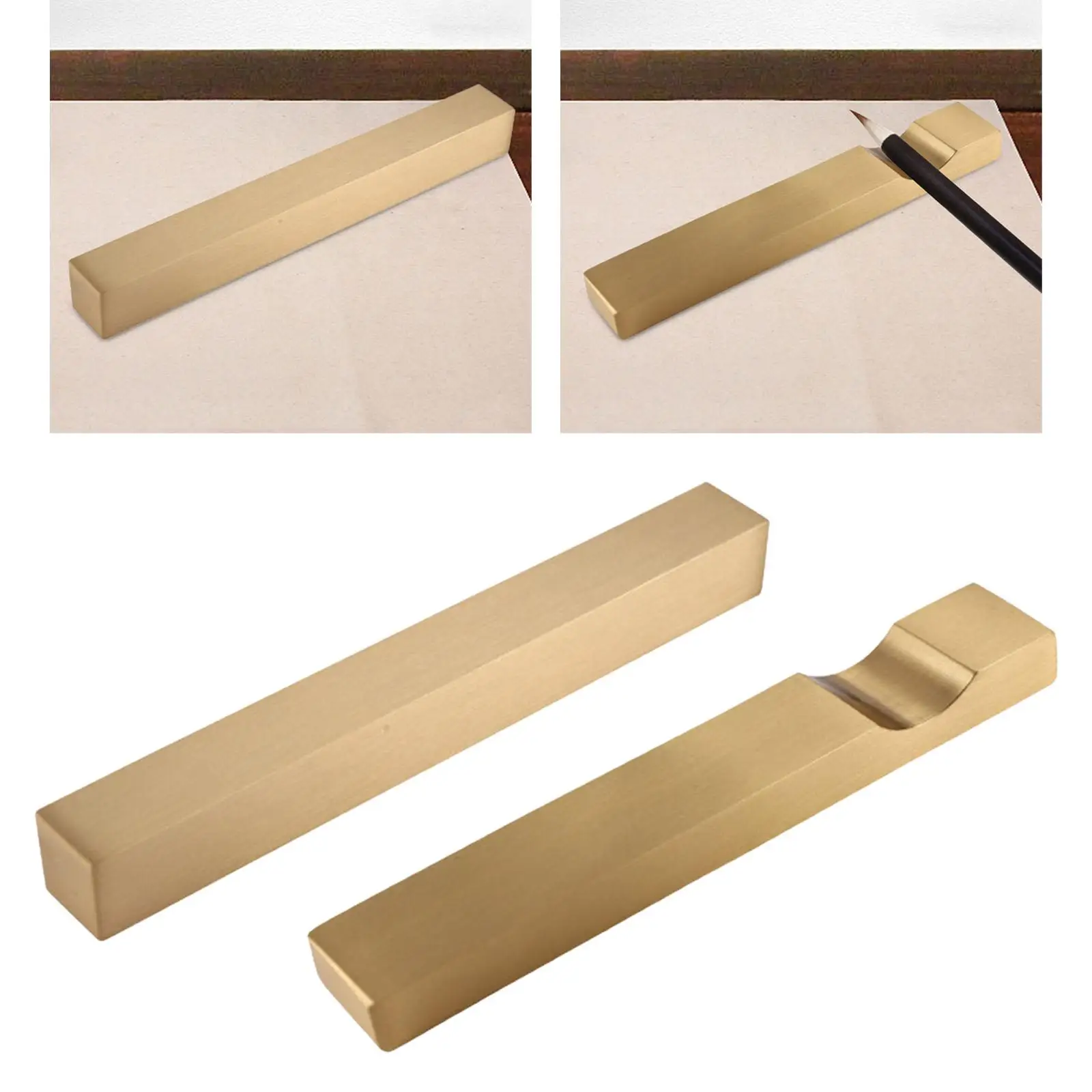 Metal Paperweight for Holding Chinese Calligraphy Papers Flat