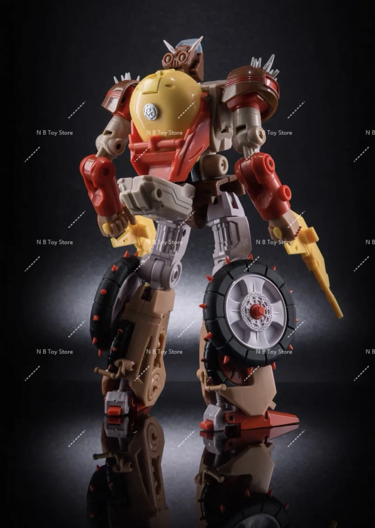 In Voorraad Getransformeerd Speelgoed KFC Speelgoed Eavi Metal P-6H Gunker Junkion KFC P6H Action Figure Speelgoed Gift Collection