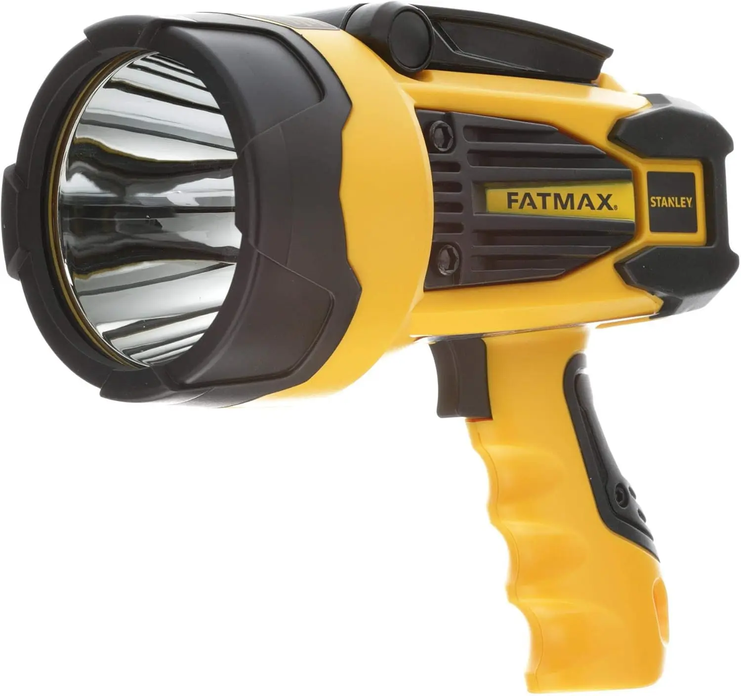 Rechargeable 2200 Lumen Ultra Bright LED Spotlight Flashlight with USB Charger and Stand