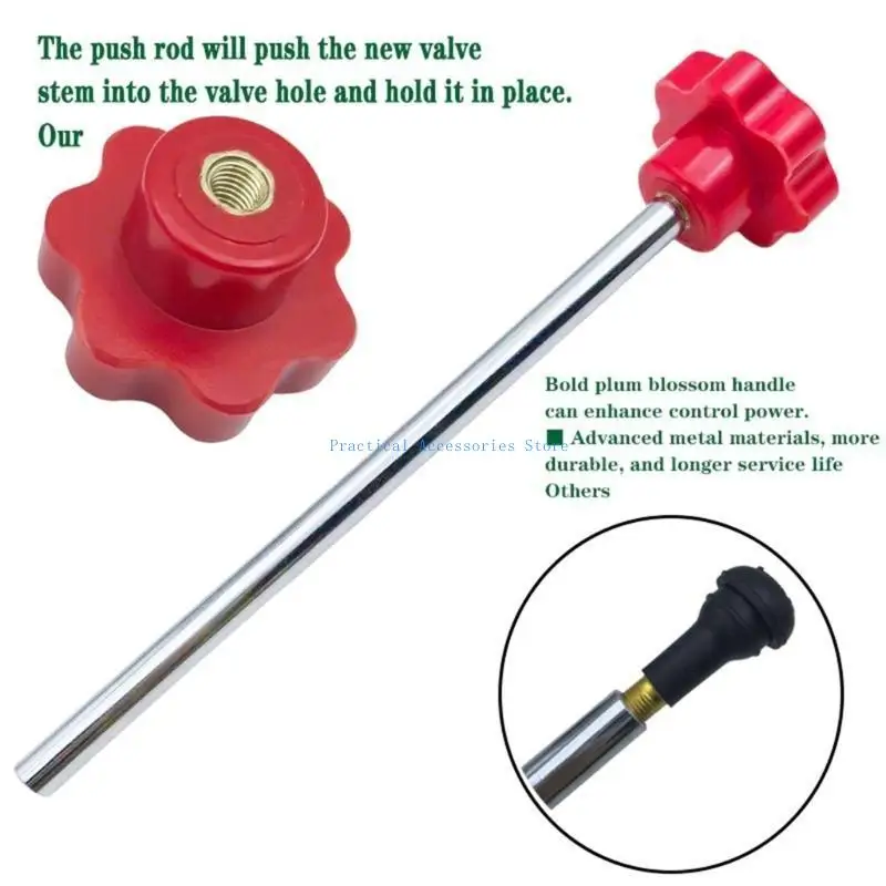 

U75E Tire Valves Tool Set Valves Stem Installation Tool Easy Handling & Efficient Repair for Automotive Maintenance Lovers