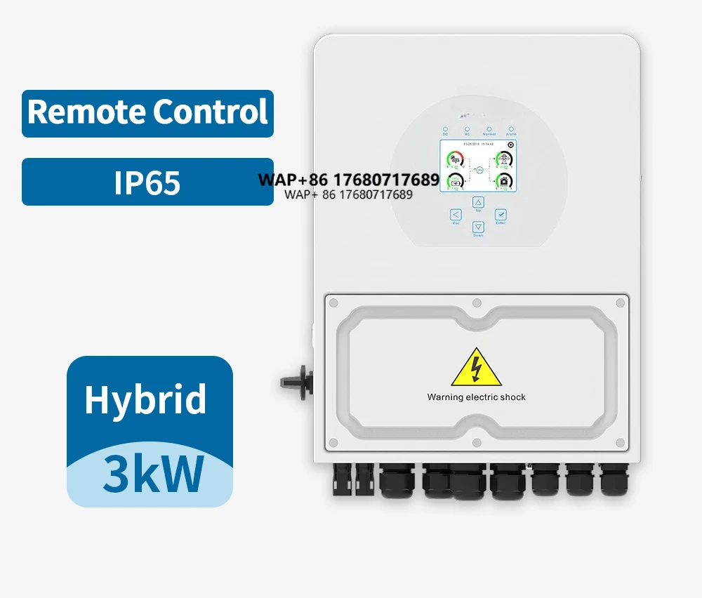 

Brand Deye EU Varsion 230v SUN-3K-SG04LP1 5kva 6kw Solar Inverter 48v China 3kw Hybrid Solar Inverter Setup for Home