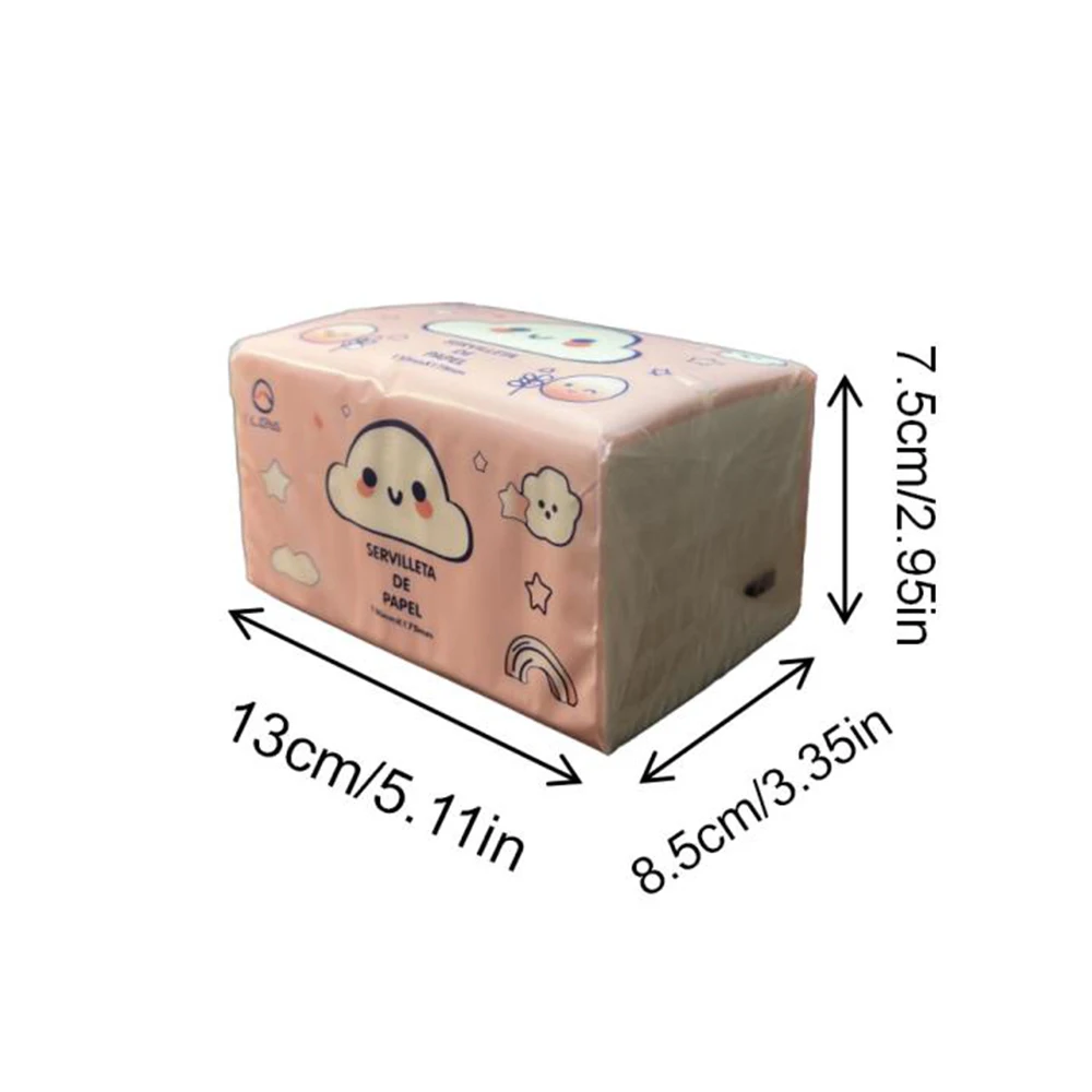 90 Sheets X 4 Layers Pure Wood Pulp Paper Towels, Durable and Tear-Resistant, Ideal for Hotel, Kitchen, Bathroom, Living Room