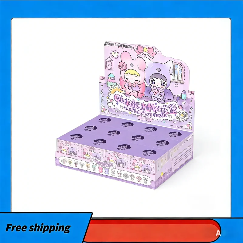 

Trendy Pop Qubii Autumn Comparison Animal Castle Day And Night Series Cute Grain Small Blind Box Handmade End Box Ornament Gift