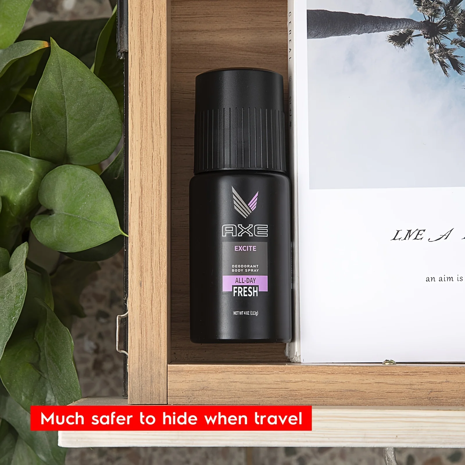 AXE Diversion Safe Stash Can Hide Money Storage Container with Hidden Compartment for Home Office Use