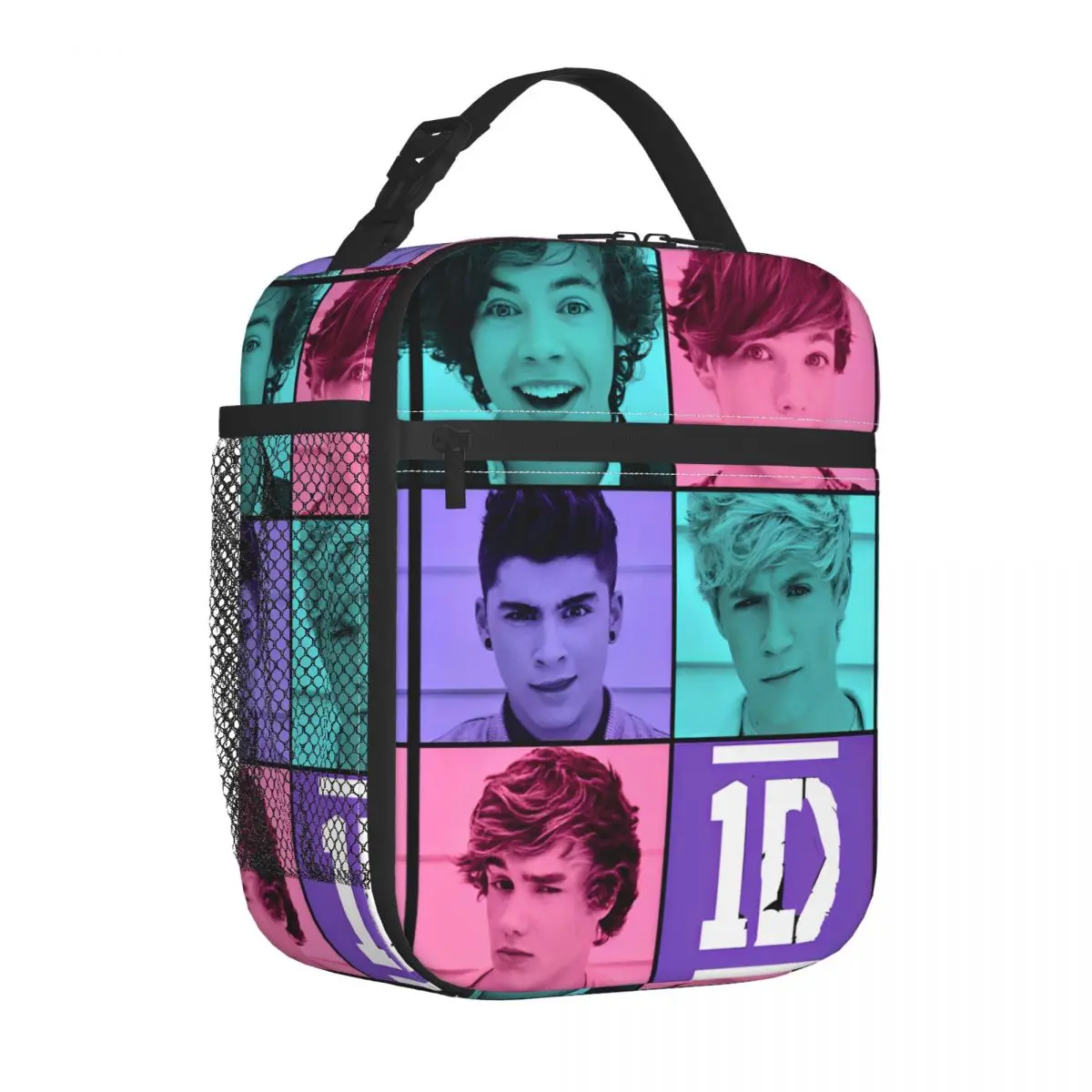 Ones Music And Directions Punk Band Insulated Lunch Bags Portable Meal Container Cooler Bag Tote Lunch Box School Food Bag