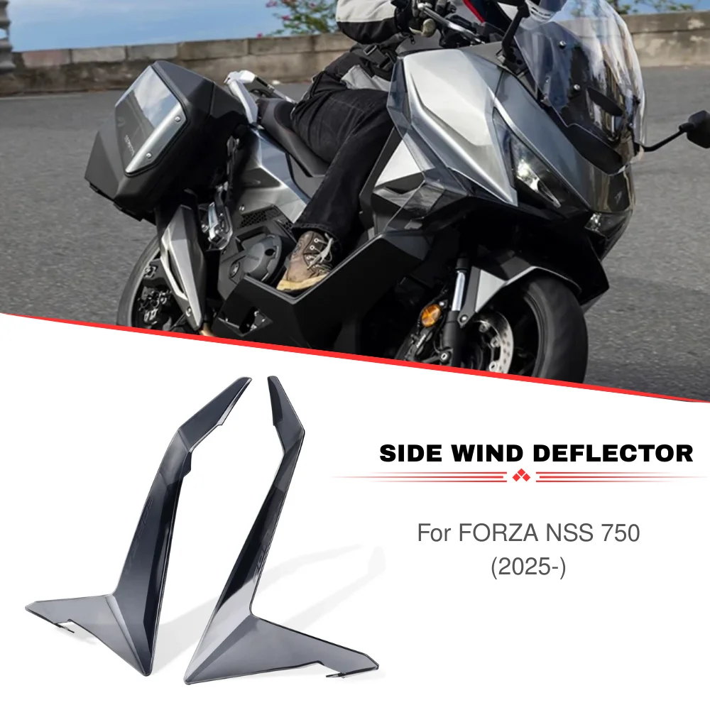 

Мотоциклетный боковой ветровой дефлектор, воздушные дефлекторы для ног, обтекатель лобового стекла для Honda FORZA 750 Forza750 NSS 750 NSS750 2025, аксессуары