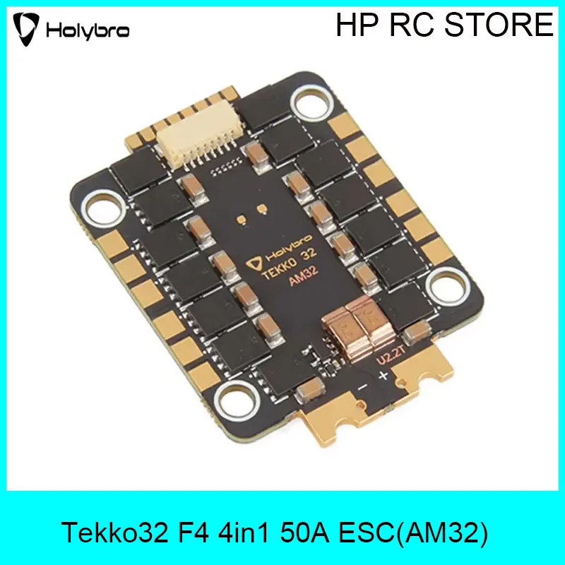 HolyBro Tekko32 F4 4in1 Mini 50A ESC (AM32) - 4-6S LiPo M4 30.5x30.5mm for RC FPV Racing Drone