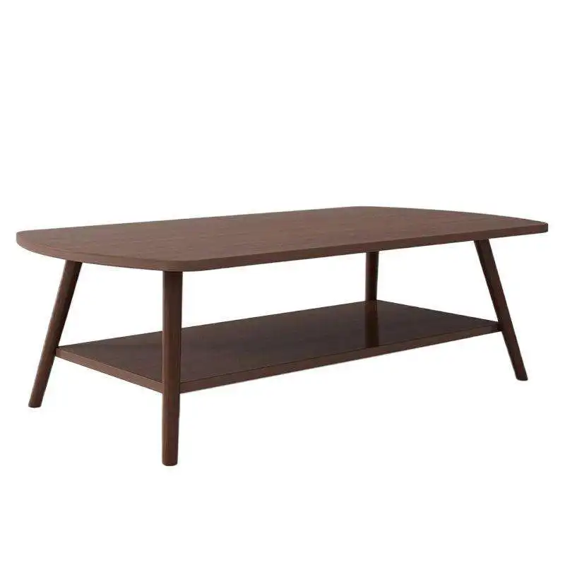 *Eco-friendly Luxury Wooden Coffee Table, Simple Elegant Design Perfect for Living Rooms, Bedrooms, and Small Apartments.