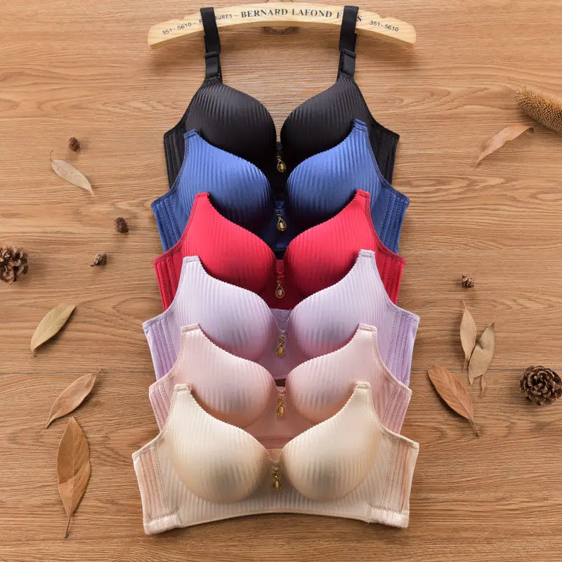 2023 New Bra Girl\'s Thickened Steamed Bread Cup 8cm Adjustable Underwear No Mark No Steel Ring Breast Bras Lingerie