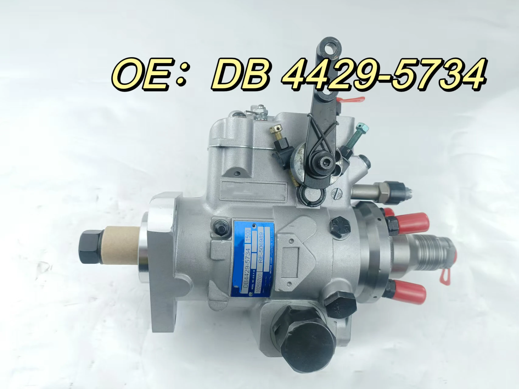 

Топливный насос высокого давления DB4429-5734 RE-506989 для 4-цилиндрового дизельного двигателя 4045TF150 генератора мощностью 70 кВт