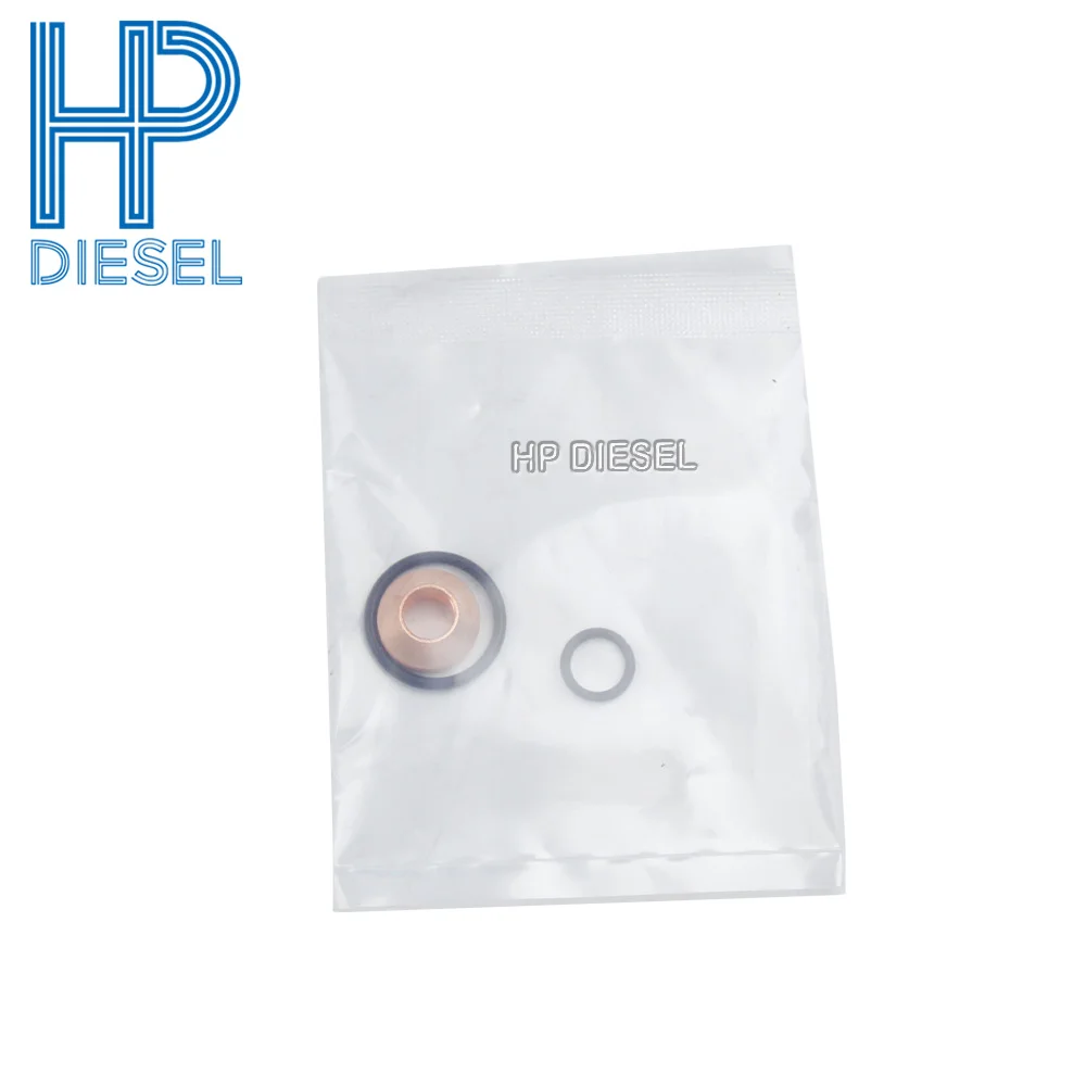 40PCS/lot 095000-5344 Diesel Fuel Injector O-ring Repair Kit + Nozzle Copper Pad