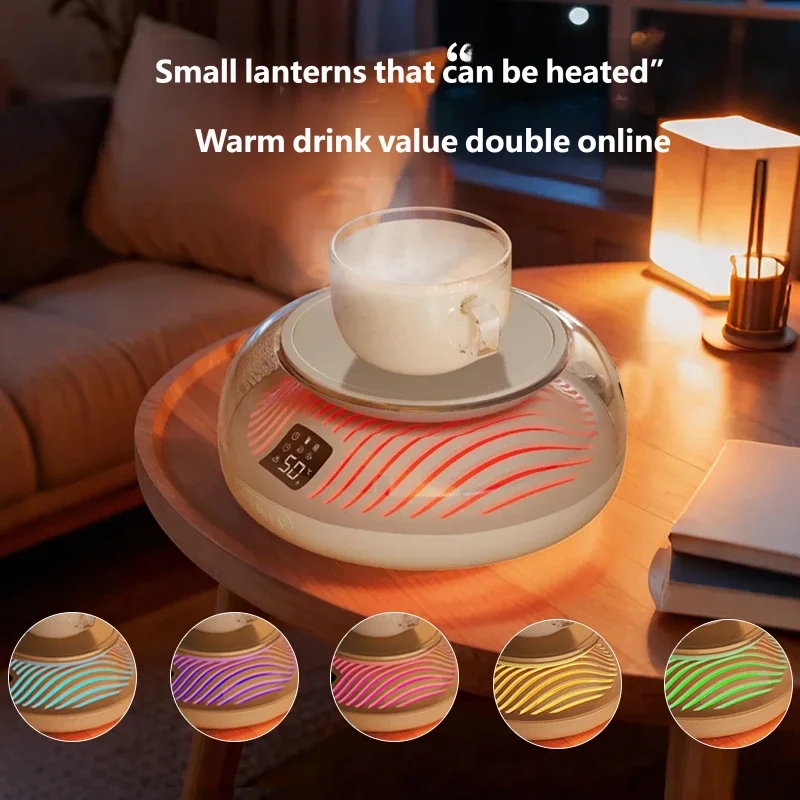 The new W14 heating cup pad features 5 adjustable temperature levels, making it ideal for both home and office use. It's perfect