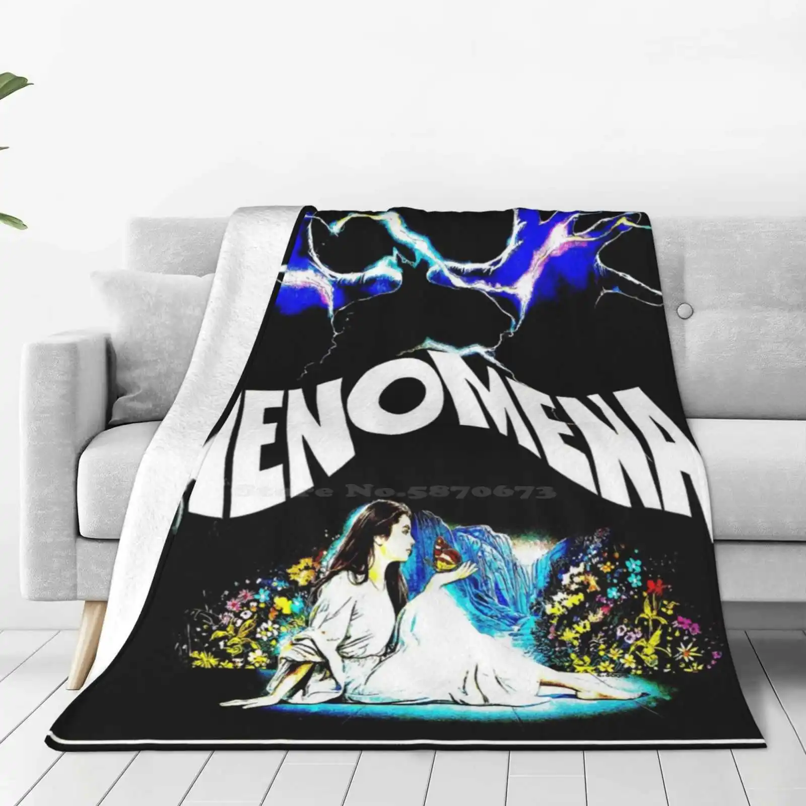 Phenomena 1985 Horror Movie! Fashion Soft Warm Throw Blanket Dario Argento Horror Film Cinema Italian Movie Fantasy Witches