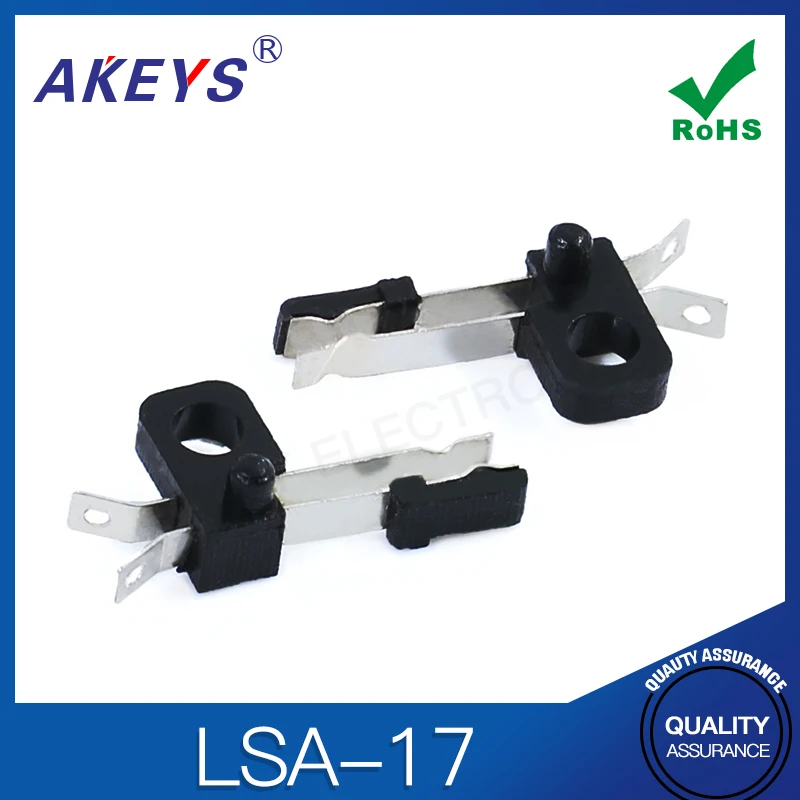 LSA-17 Black small blade reset point contact connector Toy movement accessories electric switch press