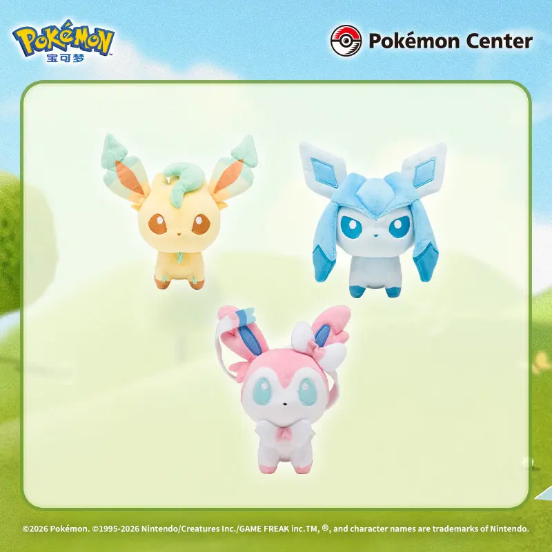 pokemon Official Genuine ACG Goods Eevee Series Doll cute Anime Figures Collectible Desktop Ornaments Toy Birthday Gift For Fans view 6