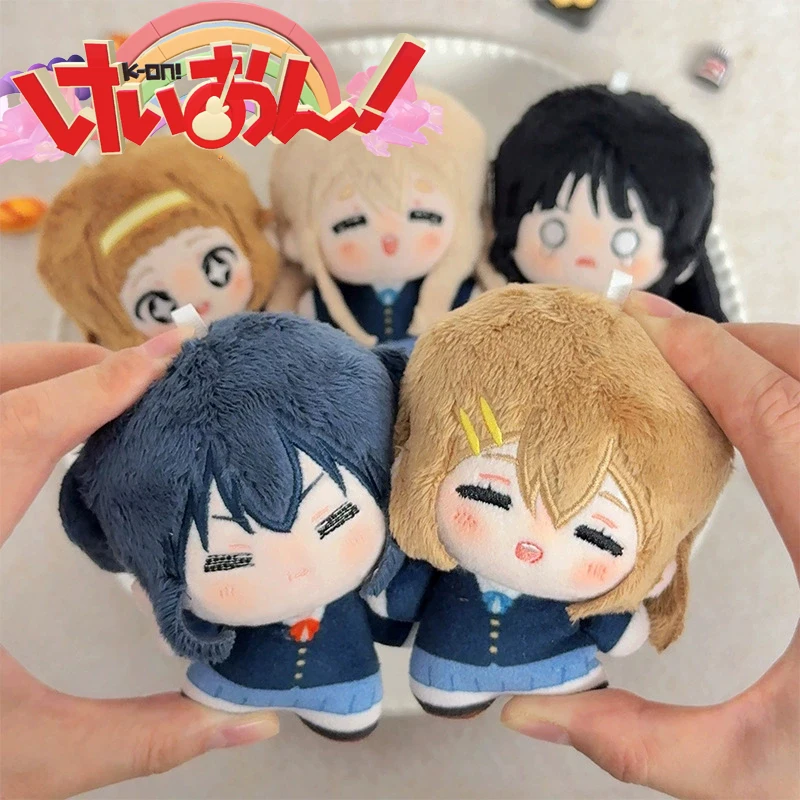 

Anime K-ON Hirasawa Yui Kotobuki Tsumugi Cosplay Keychain Plush Stuffed Cotton Doll Backpack Pendant Keyring Accessories