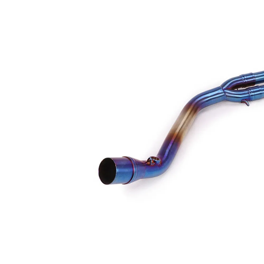 Auspuffanlage Slip-On für Yamaha TMAX 530 500 2008-2016 Komplettes Auspuffrohr 370mm Schalldämpfer Auspuffrohre – Detail 4