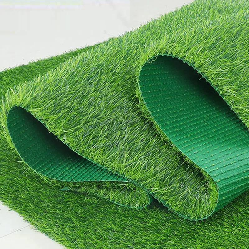 High Quality Artificial Turf Garden Synthetic Grass Carpet Lawn Garden Wedding Decoration Fake Grass Balconies Indoor Mat Roll