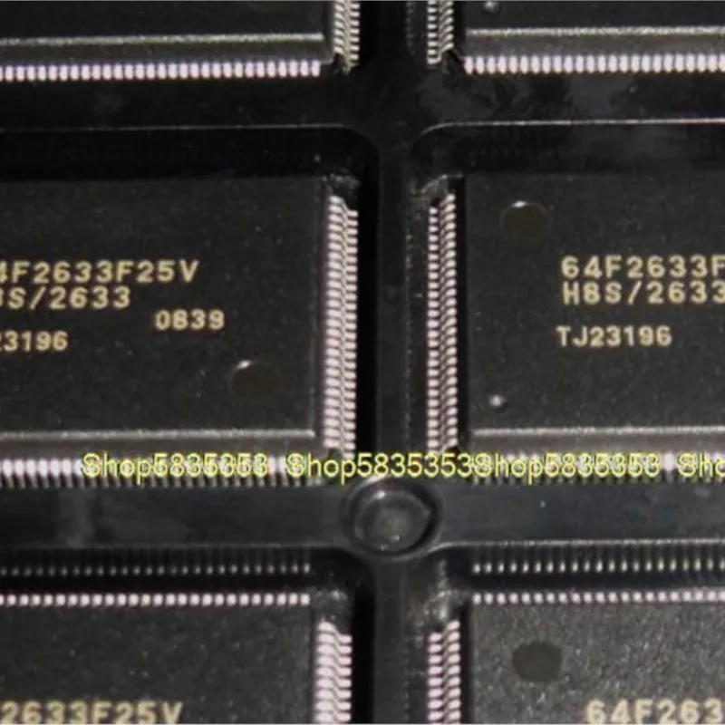 

10pcs New HD64F2633F25V HD64F2633F25 64F2633F25V QFP-128 microcontroller chip