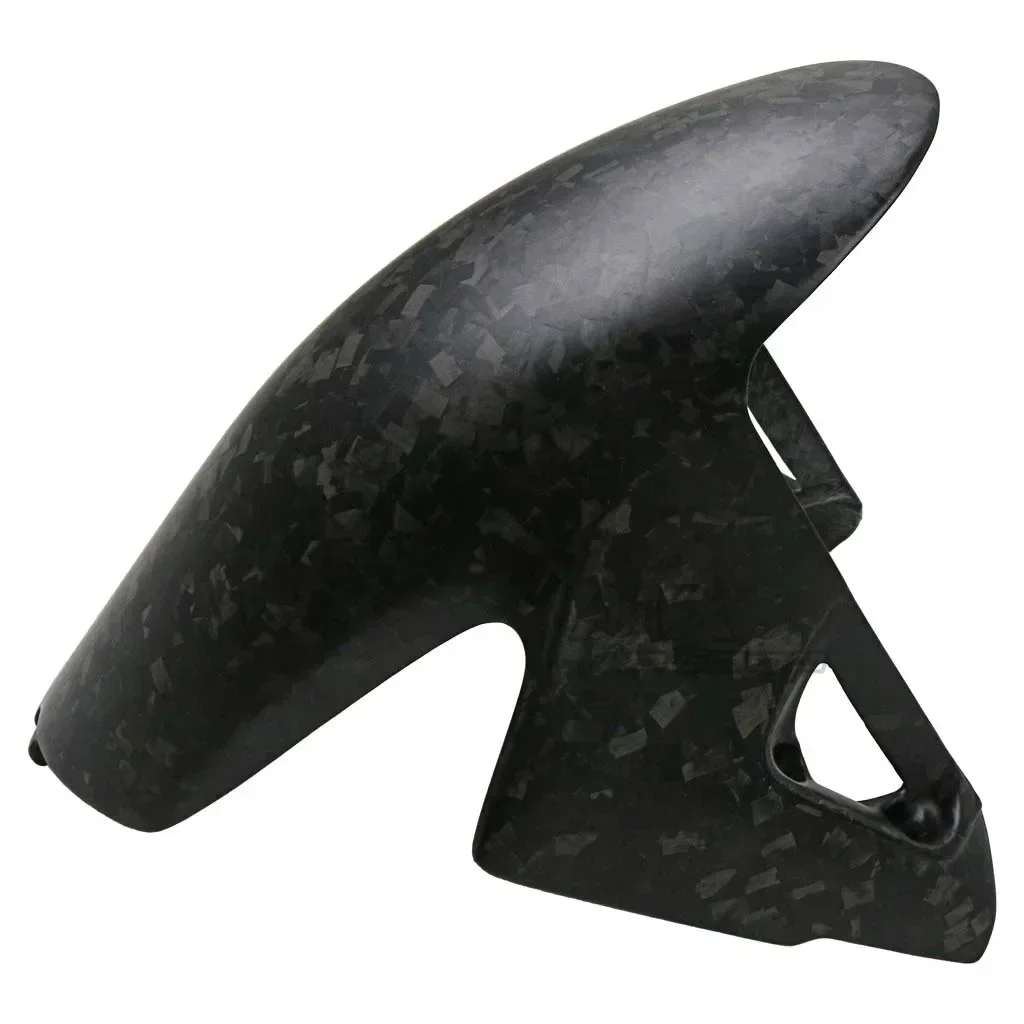 Motorcycle Carbon Fiber Front Fender Wheel Mudguard Mud Flap Fairing For DUCATI Panigale Streetfighter V2 V4 V4S V4R 2018-2024 image 6