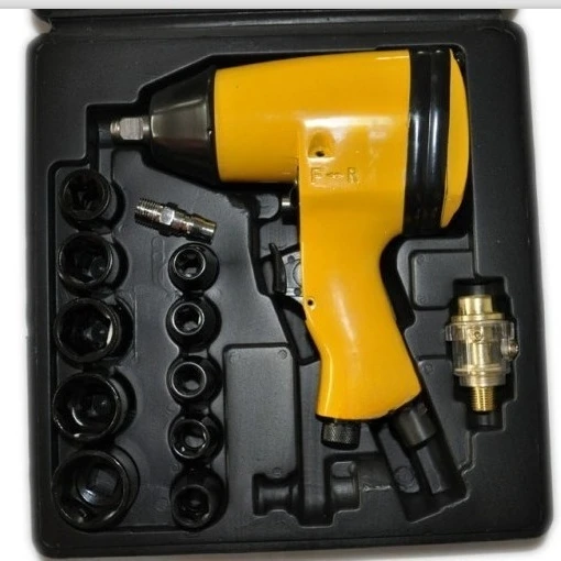 Pneumatic Wrench Set  Torque  Single Hammer 1/2 Impact DQ760 Pneumatic Wind Wrench