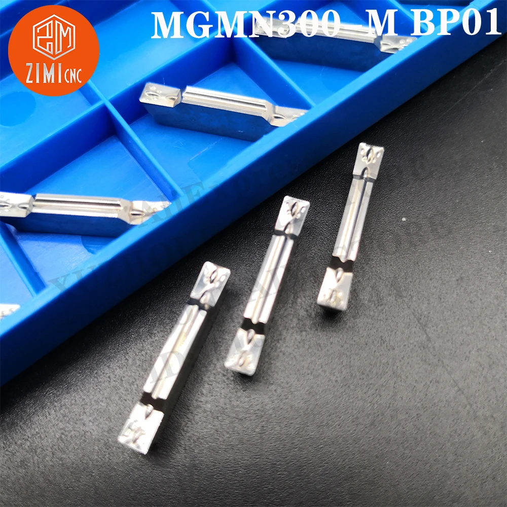MGMN300-MBP01 MGMN300-M Inserti in carburo Inserti per scanalatura Strumento CNC in metallo inserto scanalato Chip veloce Supporto esterno Utensili da taglio