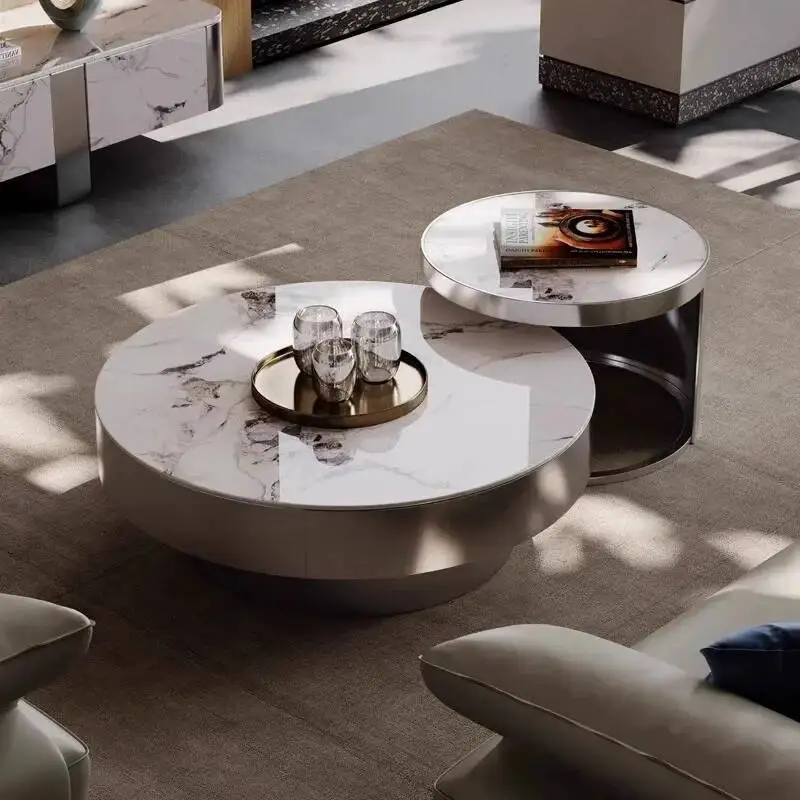 

Кофейный столик Arredamento Design: Премиум-класс, элегантность, уникальность. Креативный приставной столик для дома. Роскошная и простая мебель для комнаты.