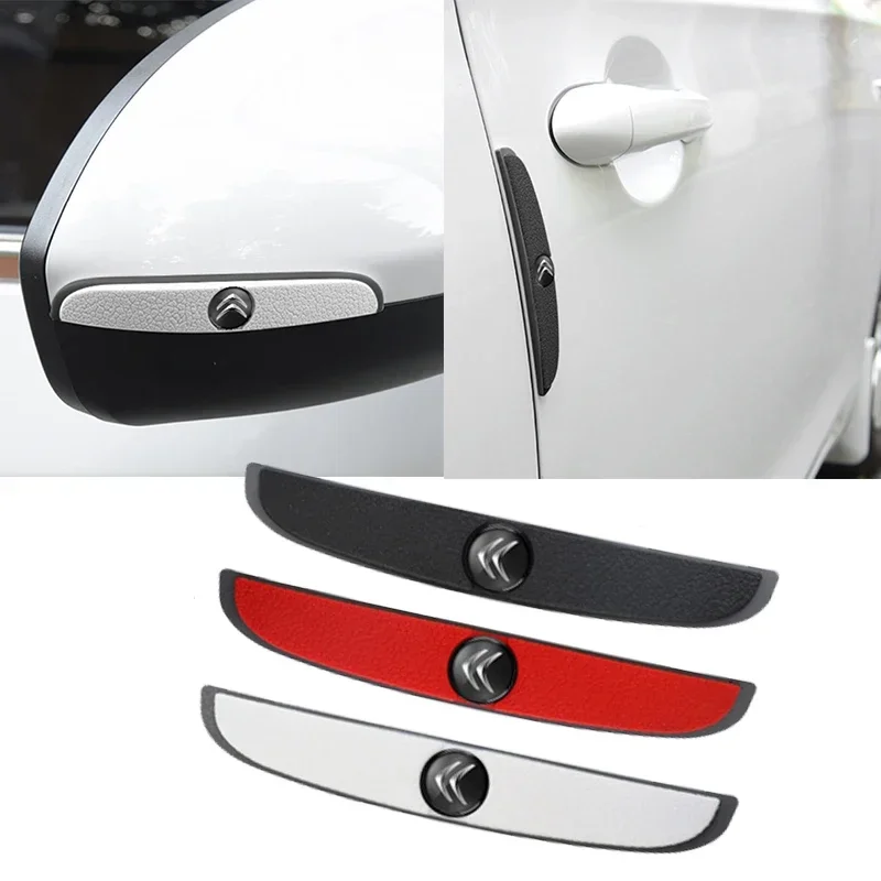 Car Door Rearview Mirror Anti Collision Strip for Citroen Jumper ZX C4 C3 C5 C1 Berlingo Xsara 2 Spacetourer Numero 9 Cxperience