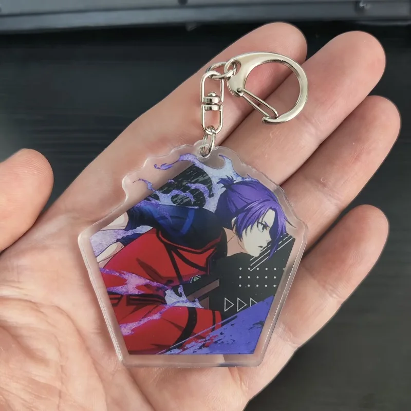 BLUE LOCK Anime Figure Isagi Yoichi Bachira Meguru Acrylic Keychain Seishiro Nagi Reo Mikage Keyring Pendant Decor Toy Xmas Gift