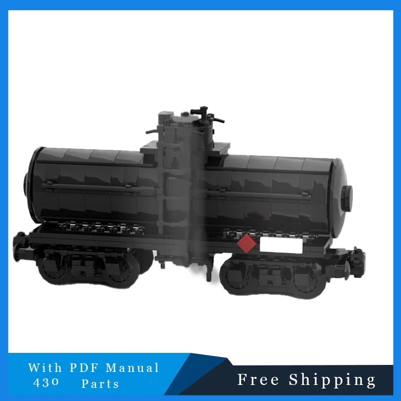 430 قطعة مقصورة شاحنة معلبة سوداء نموذج لبنات البناء لتعليم الأطفال لتقوم بها بنفسك تجميع عرض لعبة هدايا عيد الميلاد #3