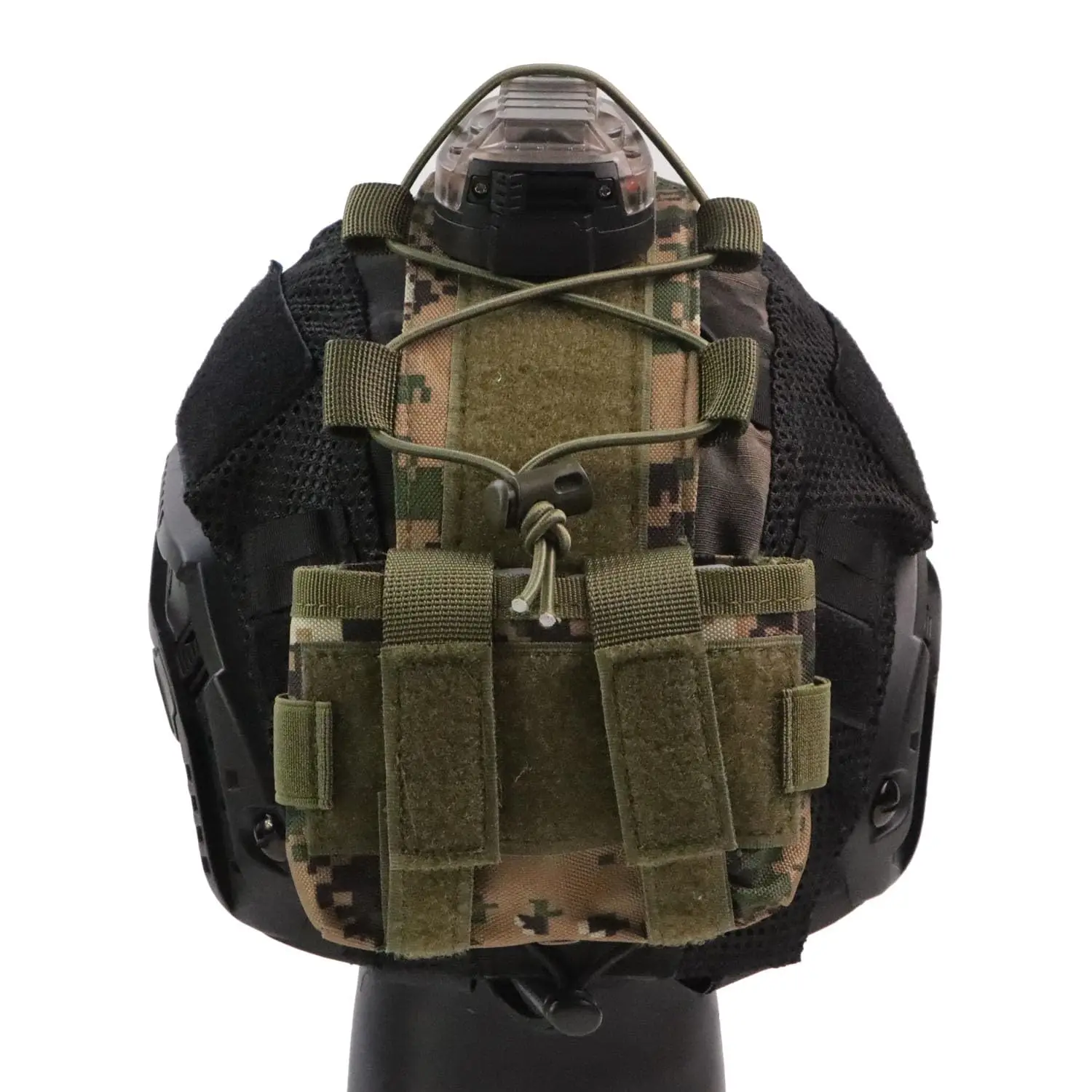 BOOIU Battery Pouch Tactical Helmet MK1 contrappeso Pouch Helmet NVG Battery Pack Balance Weight Bag caschi accessori