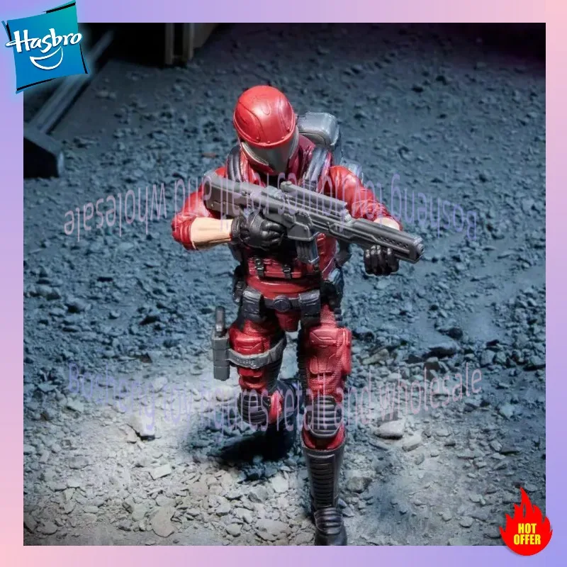 New Original Hasbro G.I. Joe Classified Series Cobra #85 Crimson Viper Action Figure Model Toy Collection Hobby Boys - view 2
