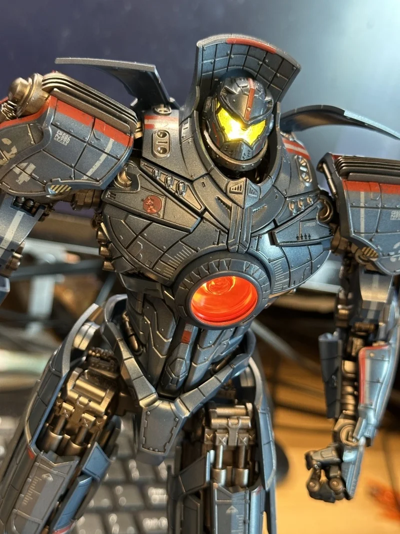 

GONG натуральная Pacific Rim Gipsy Danger, фигурка из сплава, 25 см, подвижные фигурки из сплава, периферийные коллекционные модели, игрушки