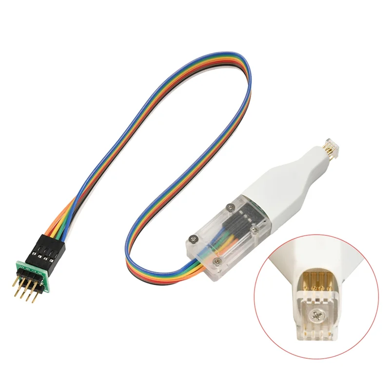 A25F-WSON8 clipe de teste fio smd pino de mola burn-in ler/escrever programador de sonda de teste adequado para teste gravação programa burn-in