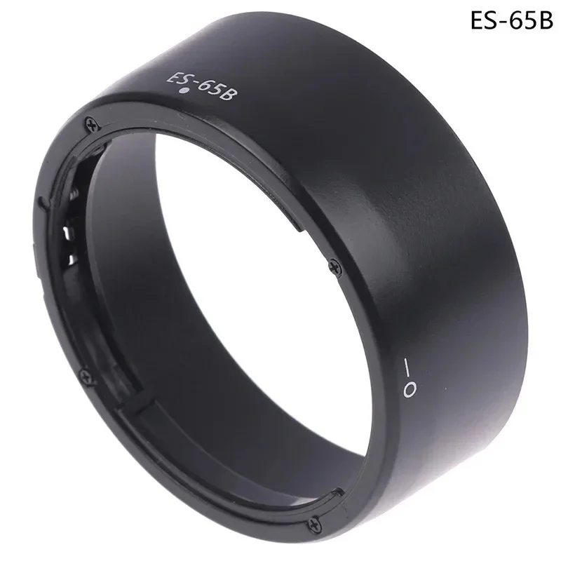 ES65B Lens Hood Sunshade replace ES-65B for Canon RF 50mm F1.8 STM , RF 50 mm f/1.8 STM EOS R6 R5 R RP