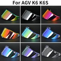 For AGV K6 K6S Motorcycle Helmet Visor Lens Shield Windshield Anti-UV Motorcycle Helmet Accessories
