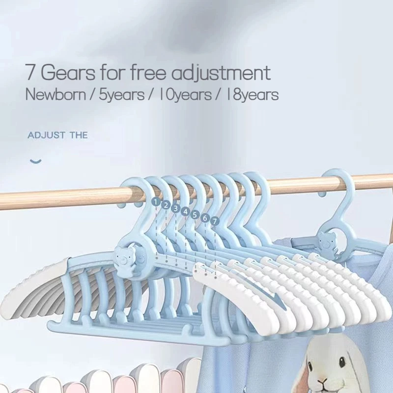 10PCS Baby Clothes Hangers Ext - огляд і ціна Baby Clothing Wardrobe