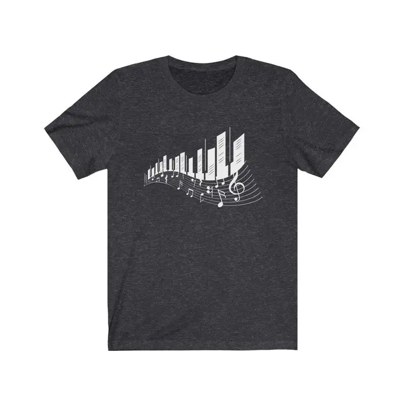 Piano Keyboard Retro Vintage Style Piano Keys T-Shirt