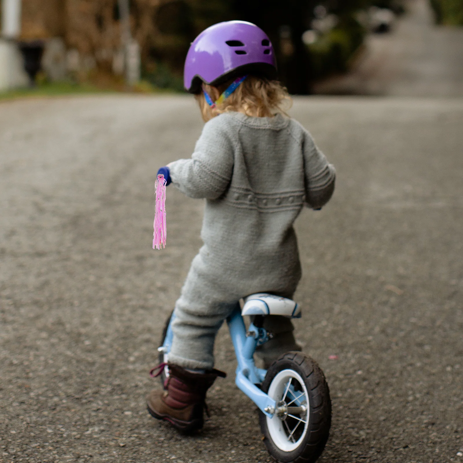 

1Set Bike Accessories Kit Includes Basket Streamers Handlebar Covers Vibrant Bicycle Supplies for