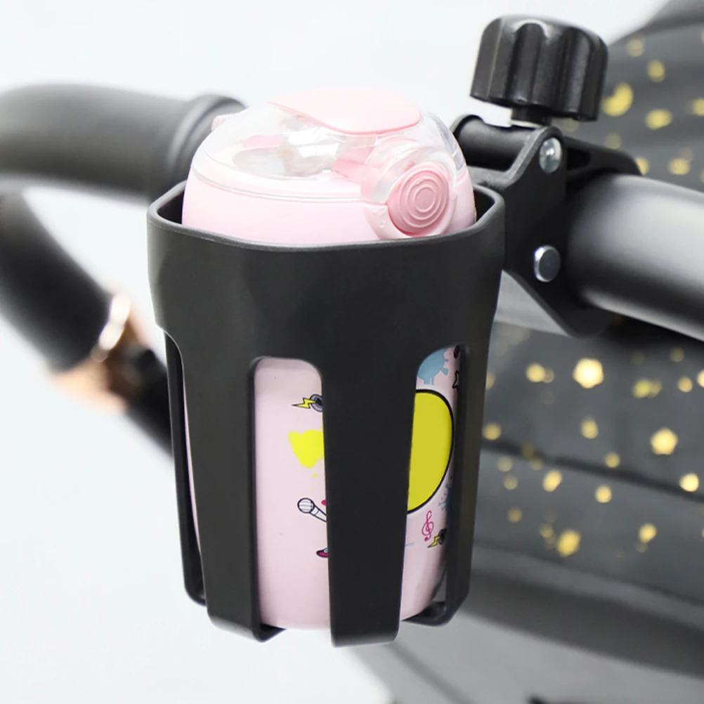

1pcs Baby Stroller Strong Bearing Capacity Easy Install Compatible with Baby Bottle Coffee Cup Drink for Stroller Handlebar