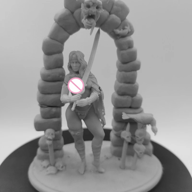 Hoge priester volledige hars figuur model kit 1/24 schaal ongemonteerd ongeverfd speelgoed