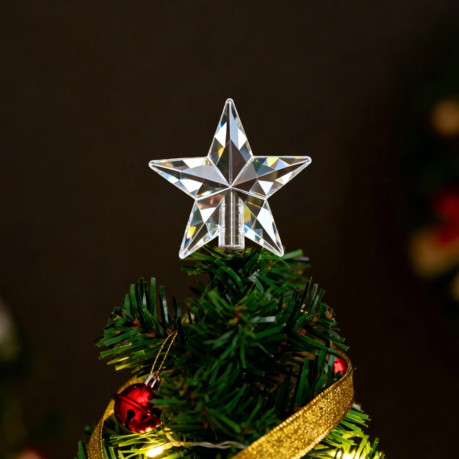 

100pcs Star Lampshade Light Cover Plastic Bulb Covers For String Lights Star Shape Cover Xmas Tree Party Decorations String Lamp