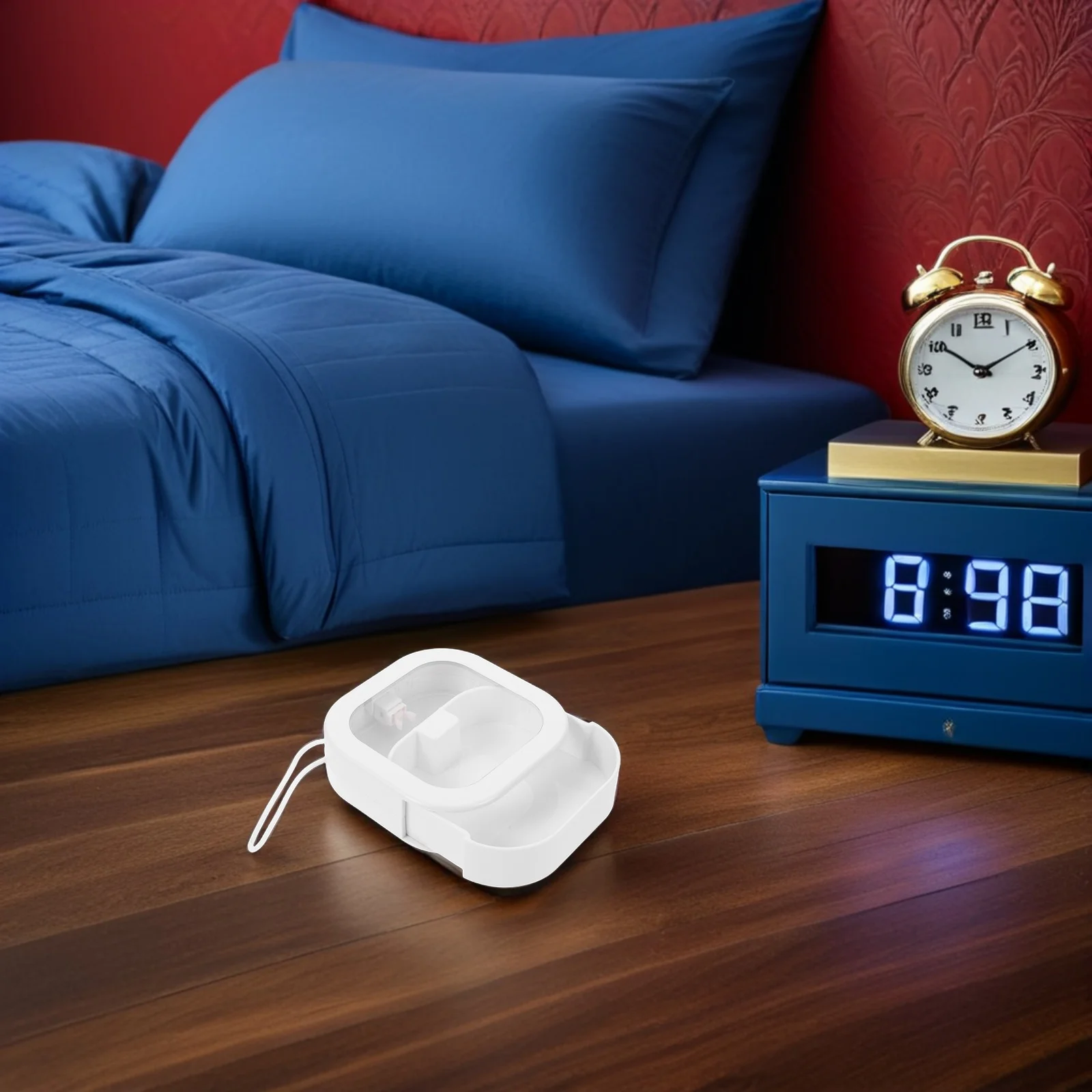 3Pcs Portable Organizer: Multi-Function Make Up Box - Stackable Clear Container - Travel Jewelry Storage Case - Press