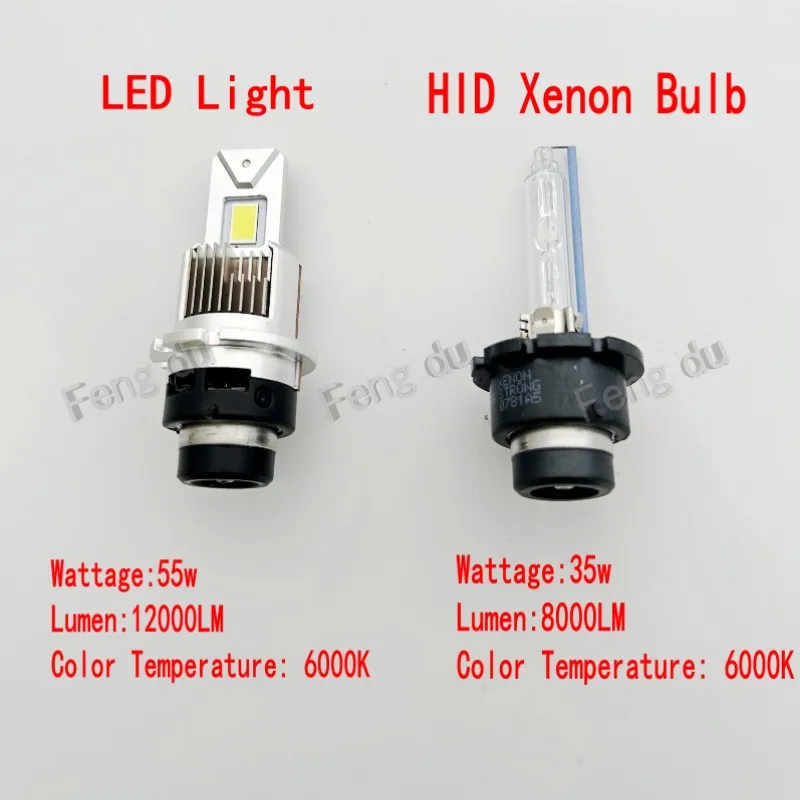 2pcs For 2001-2013 Toyota NOAH VOXY 60 70 series LED 6000K HID Xenon Bulb car Headlight Bulbs xenon lamp Low Beam Light ZRR